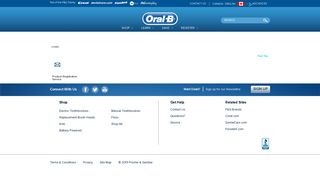 Register Your Oral-B Electric Toothbrush