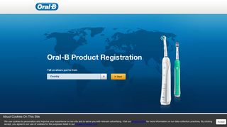 Oral-B Product Registration