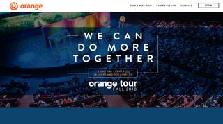 Orange Tour | Orange Tour 2018