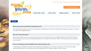 account | Orange County Library System (OCLS)