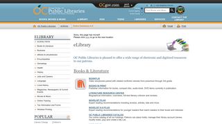 Orange County, California - Online Databases AZ - OC Public Libraries