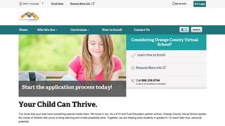 Orange County Virtual School | Your Child Can Thrive. - K12.com