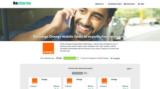 Mobile recharge Orange Spain :) | Fast and easy recharges from ...