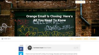Orange Email Is Closing: Here's All You Need To Know - Email ...