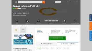 Orange Infocom Pvt Ltd, Gokul Peth - Internet Service Providers in ...