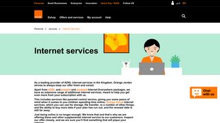 Internet Services | Orange Jordan