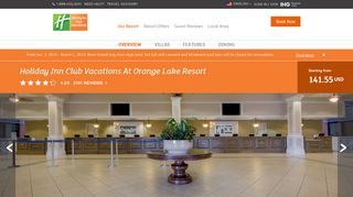 Holiday Inn Club Vacations Orange Lake Resort Hotel - IHG