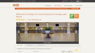 Holiday Inn Club Vacations At Orange Lake Resort - Features ...