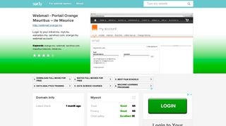 webmail.orange.mu - Webmail - Portail Orange Mauri... - Webmail ...