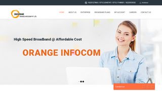 Orange Infocom Pvt Ltd – High Speed Broadband Network
