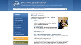 Billing & Payments - OWASA | Orange Water and Sewer Authority