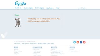 Orange Ruler — Signup Sheet | SignUp.com