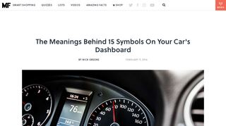 The Meanings Behind These 15 Symbols On Your Car's Dashboard ...