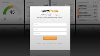Sign Up for a Free Account | Lucky Orange