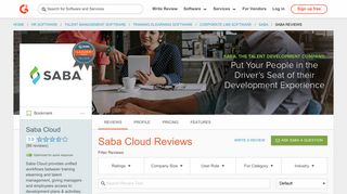 Saba Cloud Reviews 2019 | G2 Crowd
