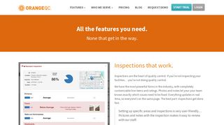 Janitorial Inspection & Work Order Software Features - OrangeQC