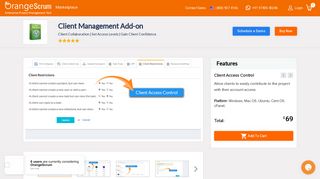 Client Management - OrangeScrum