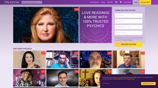 Oranum - Psychic readings by 100% Tested and Accurate Psychics