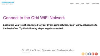 orbi login not working – Orbilogin.com