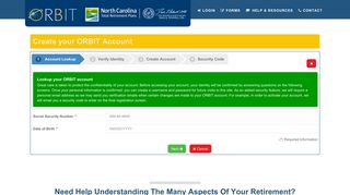 ORBIT | Account Lookup