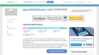 Access app.orbitalshift.com. Login | Orbital Shift