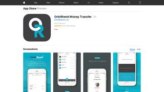 OrbitRemit Money Transfer on the App Store - iTunes - Apple