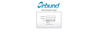 Orbund System Login