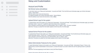 Setup and Customization - Newton System - Online Help Portal