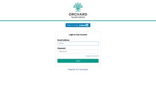 Login to your Account - Orchard Talent Group