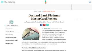 What Replaced the Orchard Bank Platinum MasterCard? - The Balance