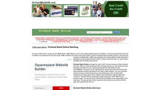 Orchard Bank Online