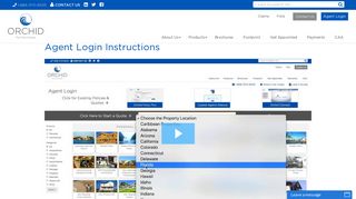 Agent Login Instructions - Orchid Insurance