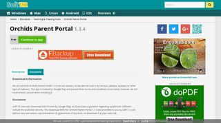 Orchids Parent Portal - Download