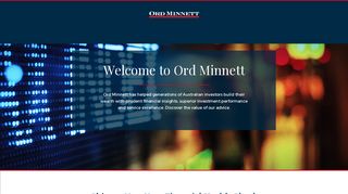 Welcome to Ord Minnett | Ord Minnett