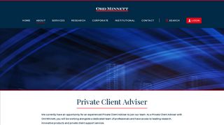 Private Client Adviser | Ord Minnett