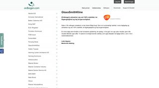 GlaxoSmithKline - Ordbogen.com - Danmarks største online ordbog.
