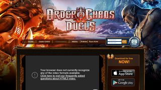 Order And Chaos Duels - Gameloft