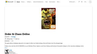 Get Order & Chaos Online - Microsoft Store