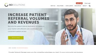 Patient Outpatient Order & Referral Management | SCI Solutions