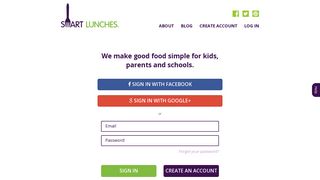 Smart Lunches | Sign in