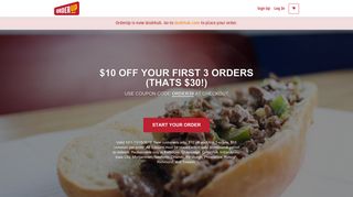 10 off your first 3 orders (thats $30!) - OrderUp - Food Delivery ...