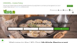 OrderIn | Order Takeaway Online for Home Delivery