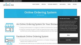 Online Ordering System - Orders2me
