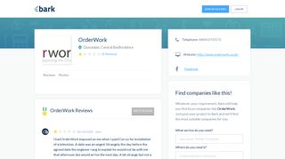 OrderWork Reviews - Bark