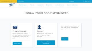 Renew Your AAA Membership - AAA Oregon/Idaho