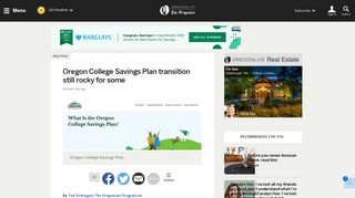 Oregon College Savings Plan transition still rocky for some ...