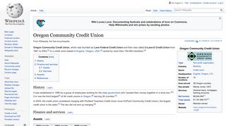 Oregon Community Credit Union - Wikipedia