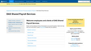 State of Oregon: Payroll - DAS Shared Payroll Services - Oregon.gov