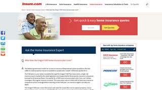 What does the Oregon FAIR home insurance plan cover? - Insure.com