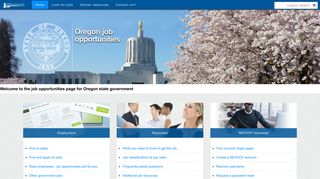 State of Oregon: Oregon job opportunities - Home